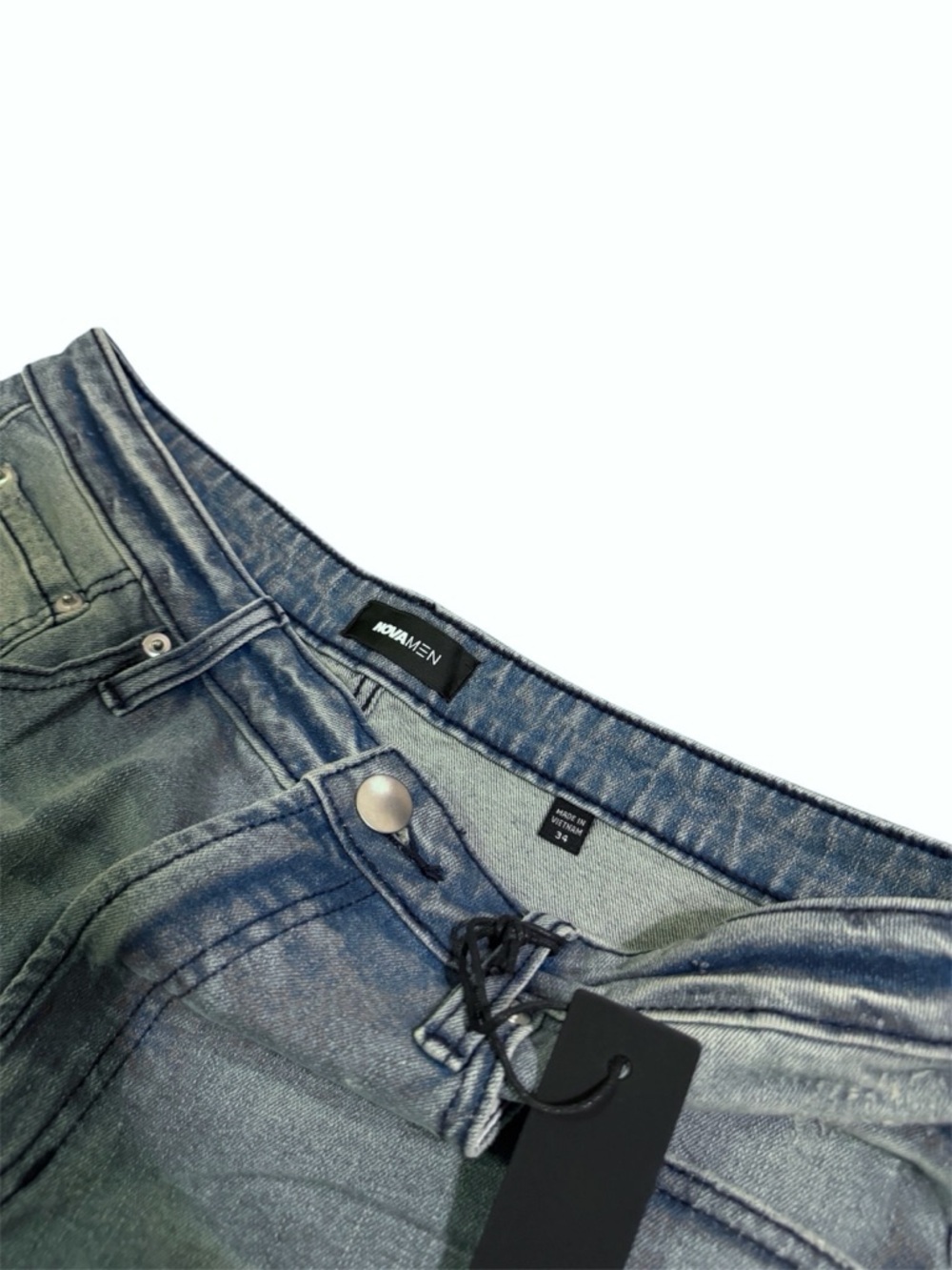 Nova Men Jean Shorts - Picture 2 of 3